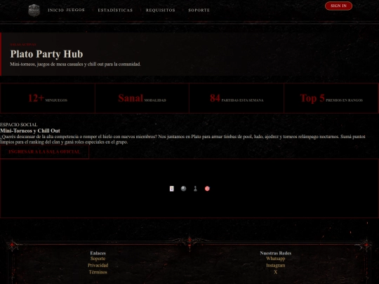 pages/plato screenshot