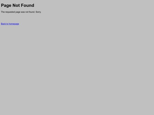 not_found screenshot