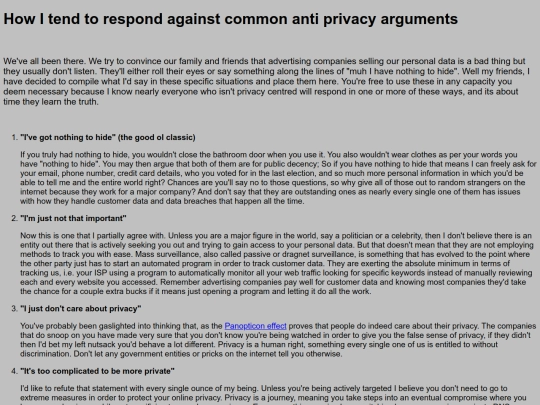 responses screenshot