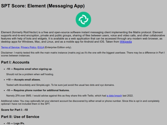 scores/element screenshot