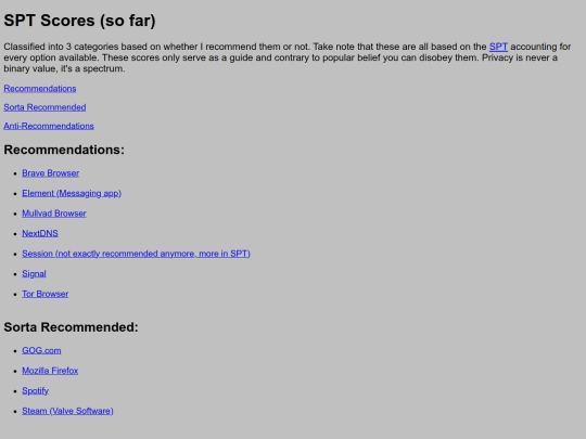 scores screenshot