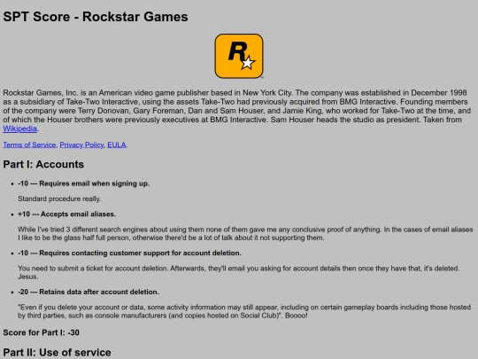 scores/rockstar screenshot