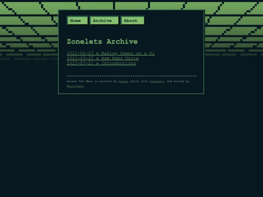 archive screenshot