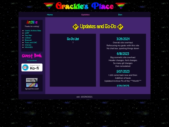 updatelog screenshot