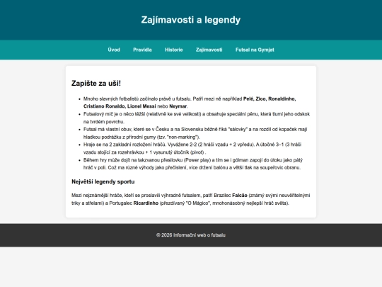 zajimavosti screenshot
