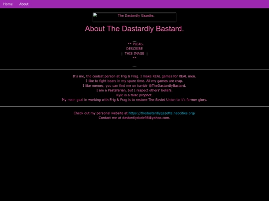 about/ian screenshot