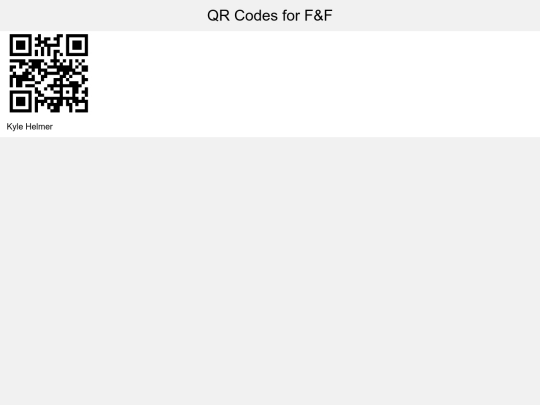 qr screenshot