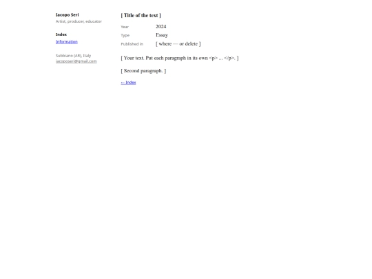 example-text screenshot