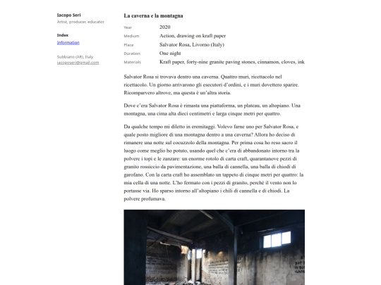 la-caverna-e-la-montagna screenshot