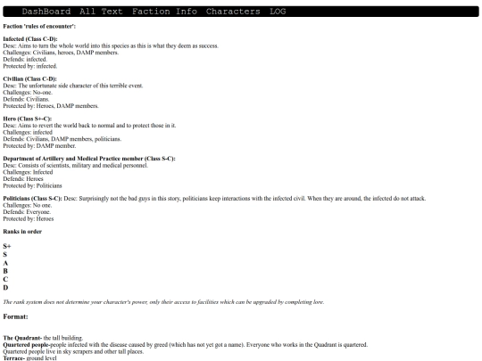 Project/FactionINFO screenshot