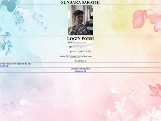 sarathi/first screenshot