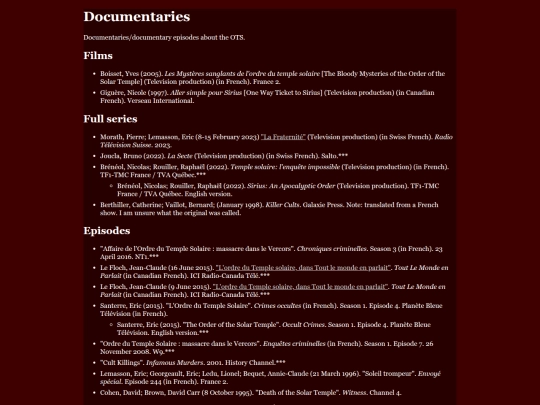 documentaries screenshot