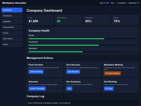 simulatorwork screenshot