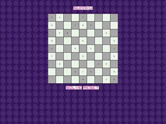 sudoku screenshot