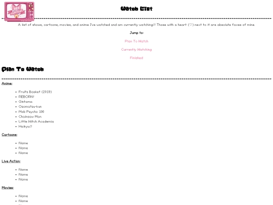 Watch_List screenshot