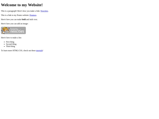 index screenshot