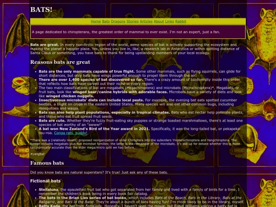 bats screenshot