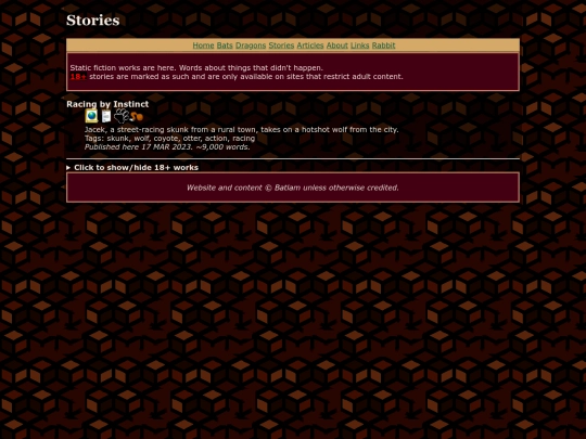 stories screenshot