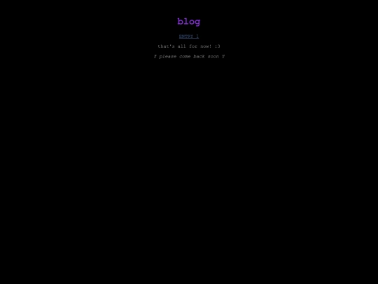blog screenshot