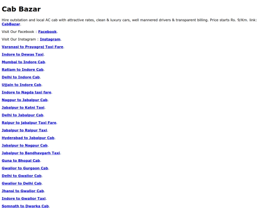 cabbazartaxiservice screenshot