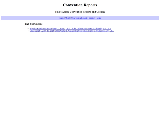 convention-reports screenshot