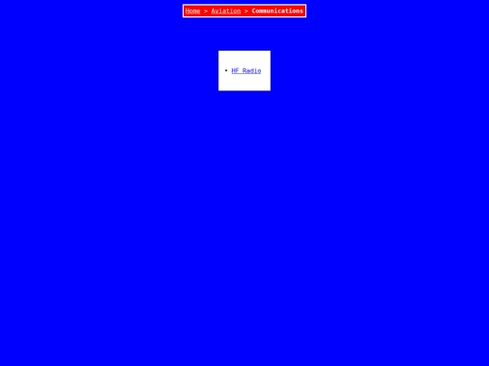 Aviation/Communications/_index screenshot