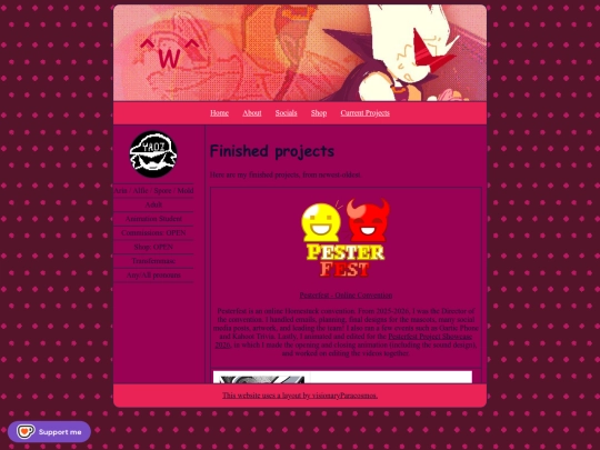 Finished Projects/FinishedProjects screenshot