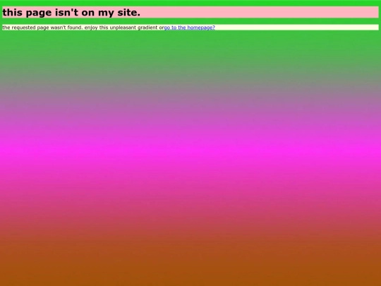 not_found screenshot