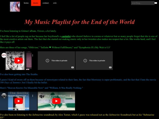 music screenshot