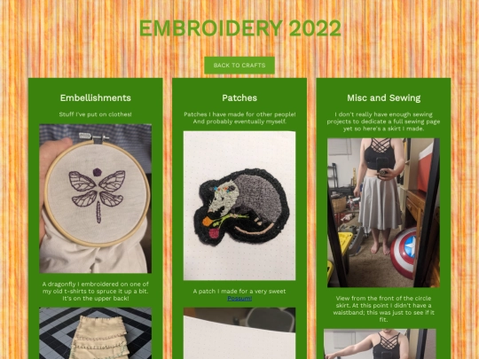 crafts/embroidery screenshot