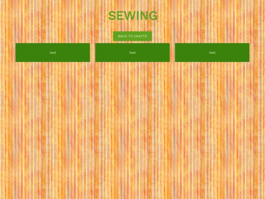 crafts/sewing screenshot