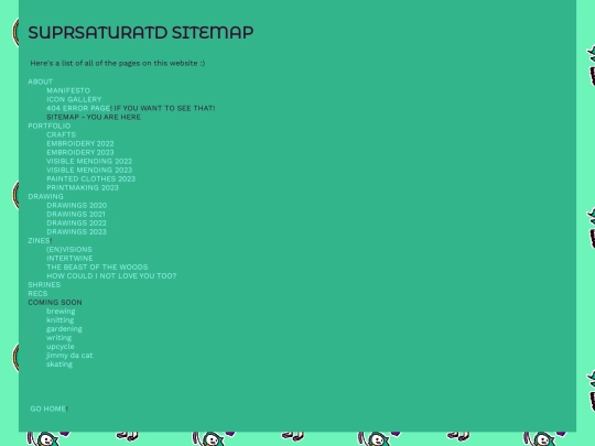 sitemap screenshot