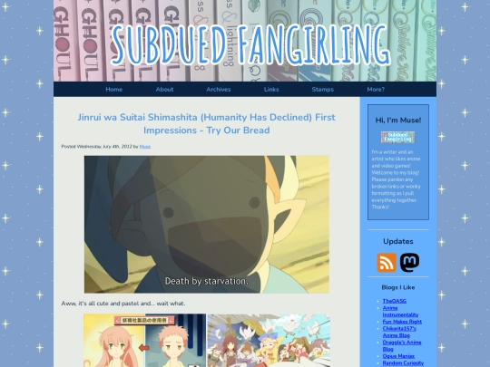posts/2012/07/04/jinrui-wa-suitai-shimashita-humanity screenshot