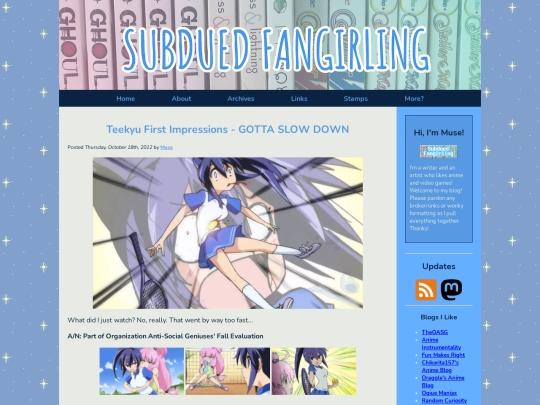 posts/2012/10/18/teekyu-first-impressions-gotta-slow-down screenshot