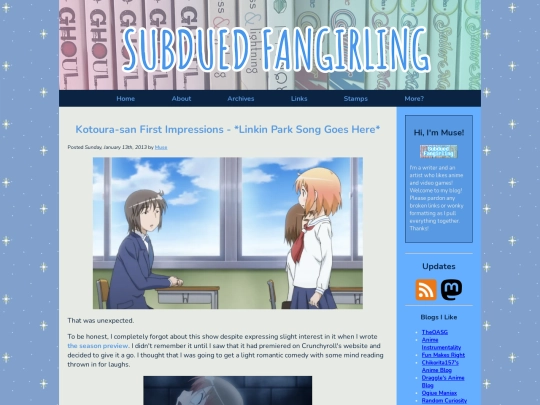 posts/2013/01/13/kotourasanfirstimpressions screenshot