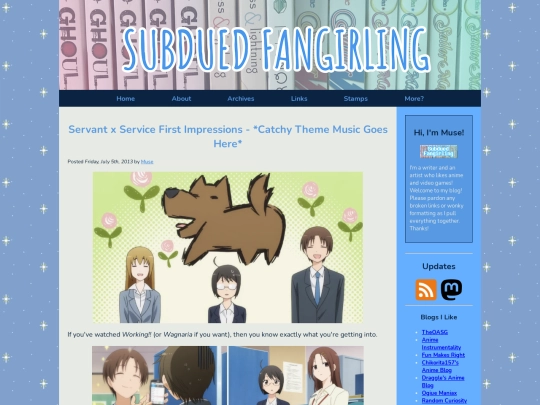 posts/2013/07/05/servantxservicefirstimpressions screenshot