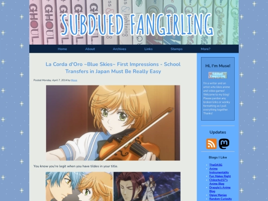 posts/2014/04/07/lacordadoroblueskiesfirstimpressions screenshot