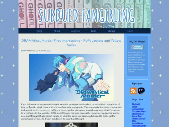 posts/2014/07/09/dramaticalmurderfirstimpressions screenshot