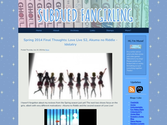 posts/2014/07/24/lovelives2akumanoriddlereviews screenshot