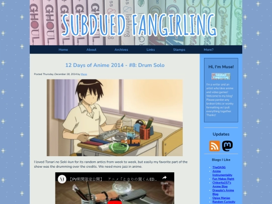 posts/2014/12/18/12daysofanime8tonarinosekikun screenshot