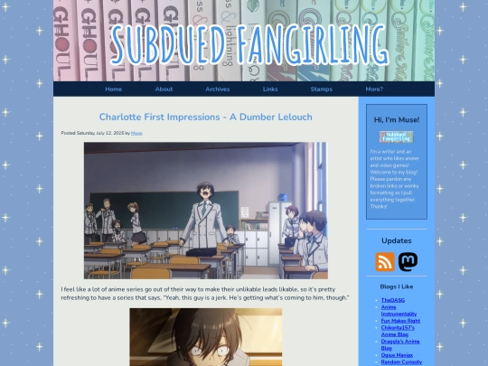 posts/2015/07/12/charlottefirstimpressions screenshot