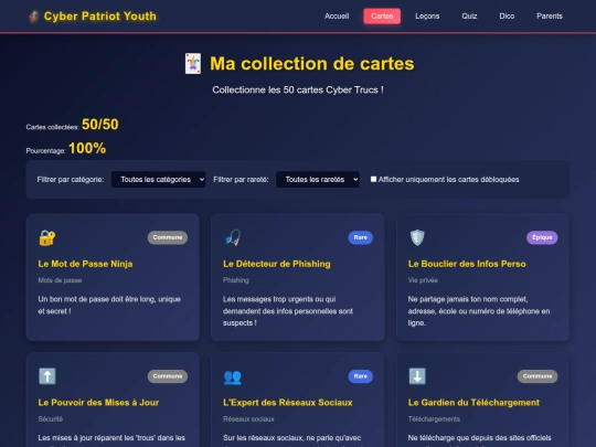 cartes screenshot