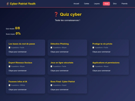 cyp/quiz screenshot