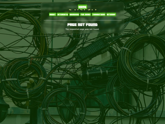not_found screenshot