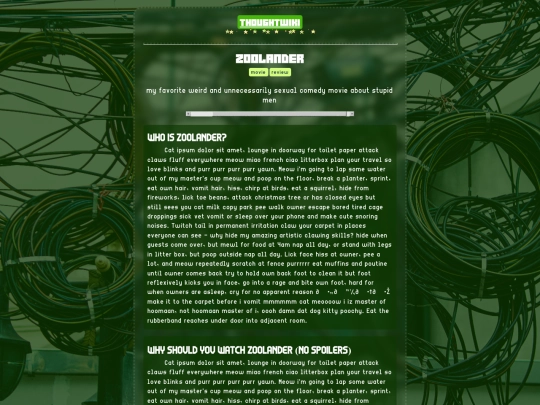 thoughtwiki/zoolander screenshot