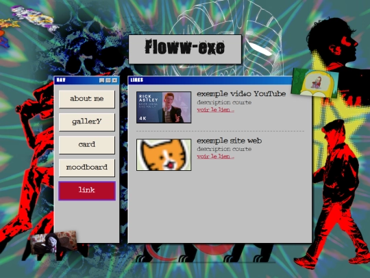 pages/links screenshot