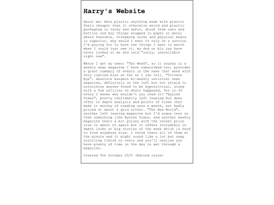 index screenshot