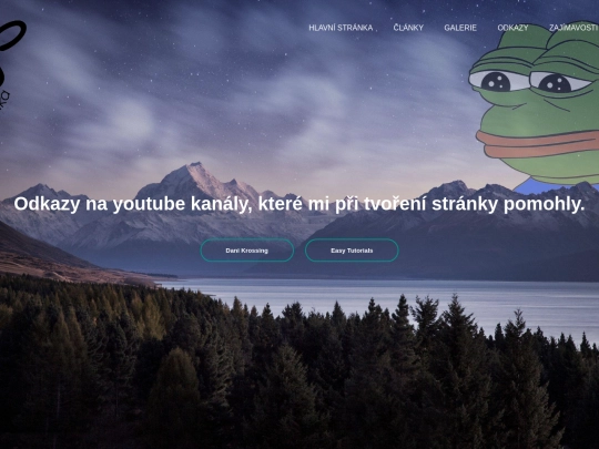 odkazy screenshot