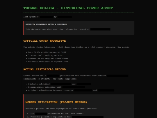 hollow screenshot