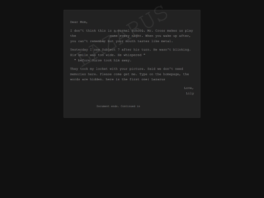 secret1 screenshot